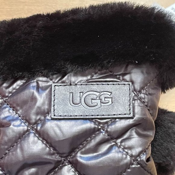 NWT Ugg Quilted Performance Glove black Size L/XL - Picture 4 of 8